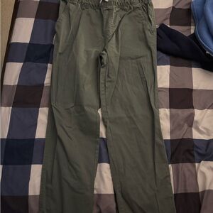 Cat & Jack boys Olive Chinos